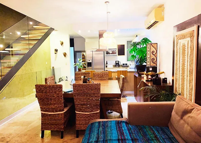 Beautiful Bali-boho Design Loft - Two Blocks From Sea * Playa del Carmen