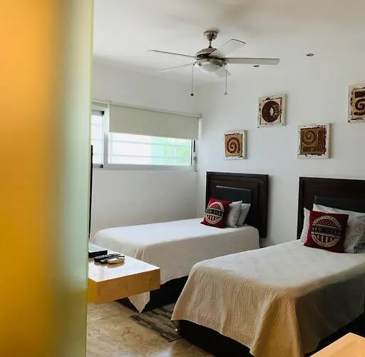 Apartment Beautiful Bali-boho Design Loft - Two Blocks From Sea Playa del Carmen