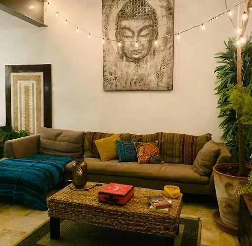 Beautiful Bali-boho Design Loft - Two Blocks From Sea Apartment Playa del Carmen