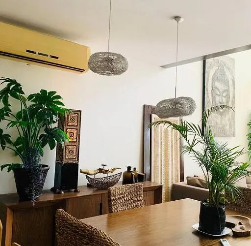 Beautiful Bali-boho Design Loft - Two Blocks From Sea Apartment Playa del Carmen